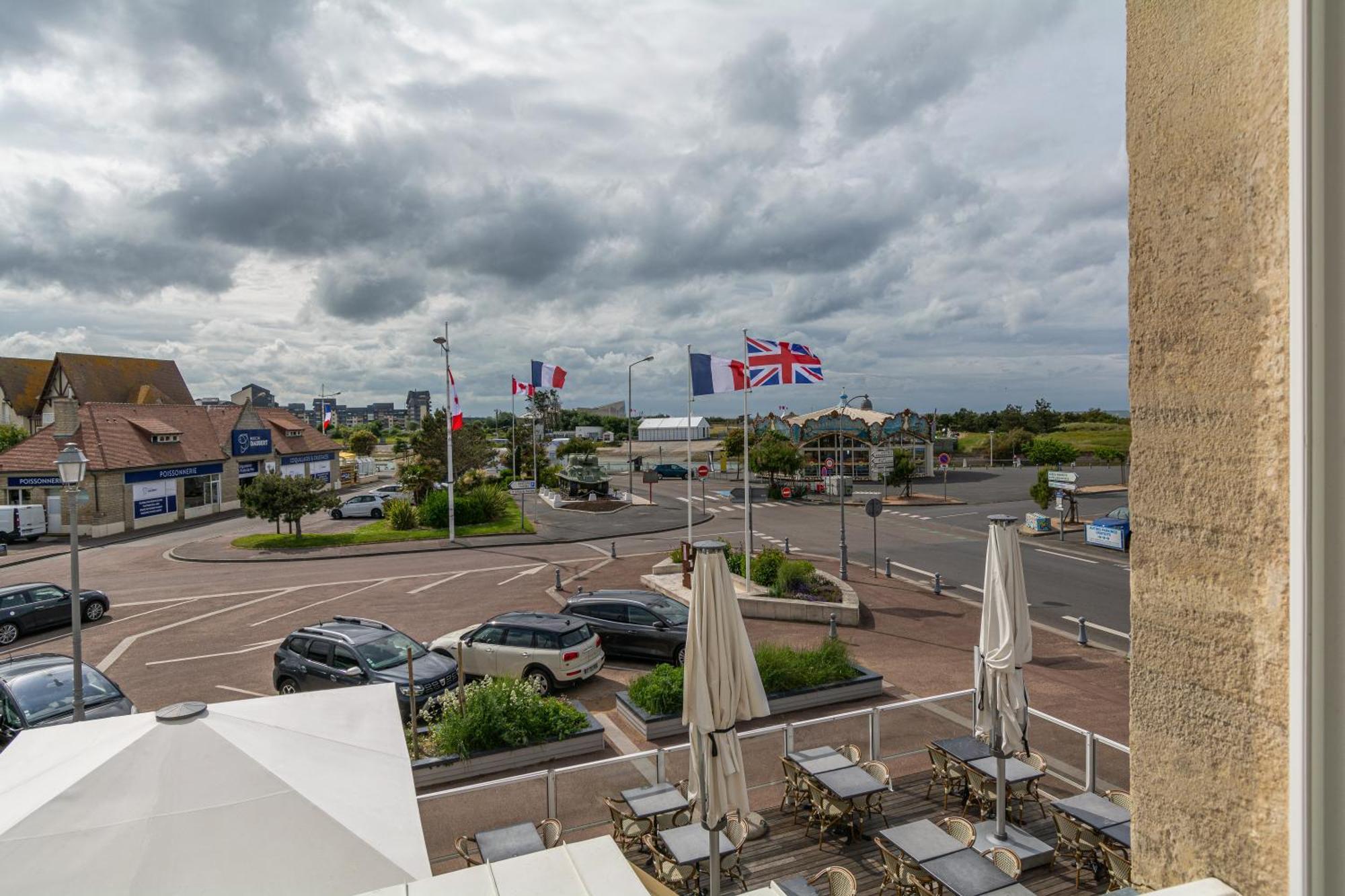 Hotel De La Plage Courseulles-sur-Mer Eksteriør bilde