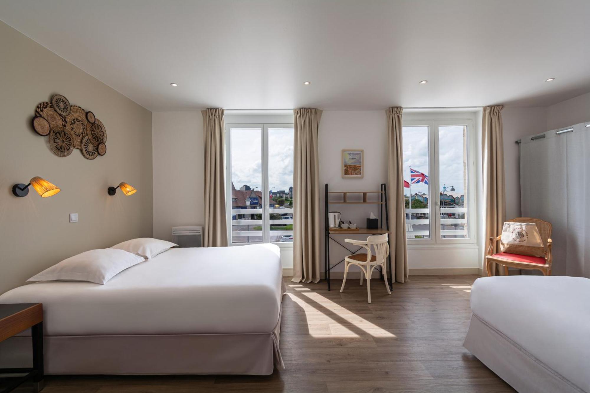 Hotel De La Plage Courseulles-sur-Mer Eksteriør bilde